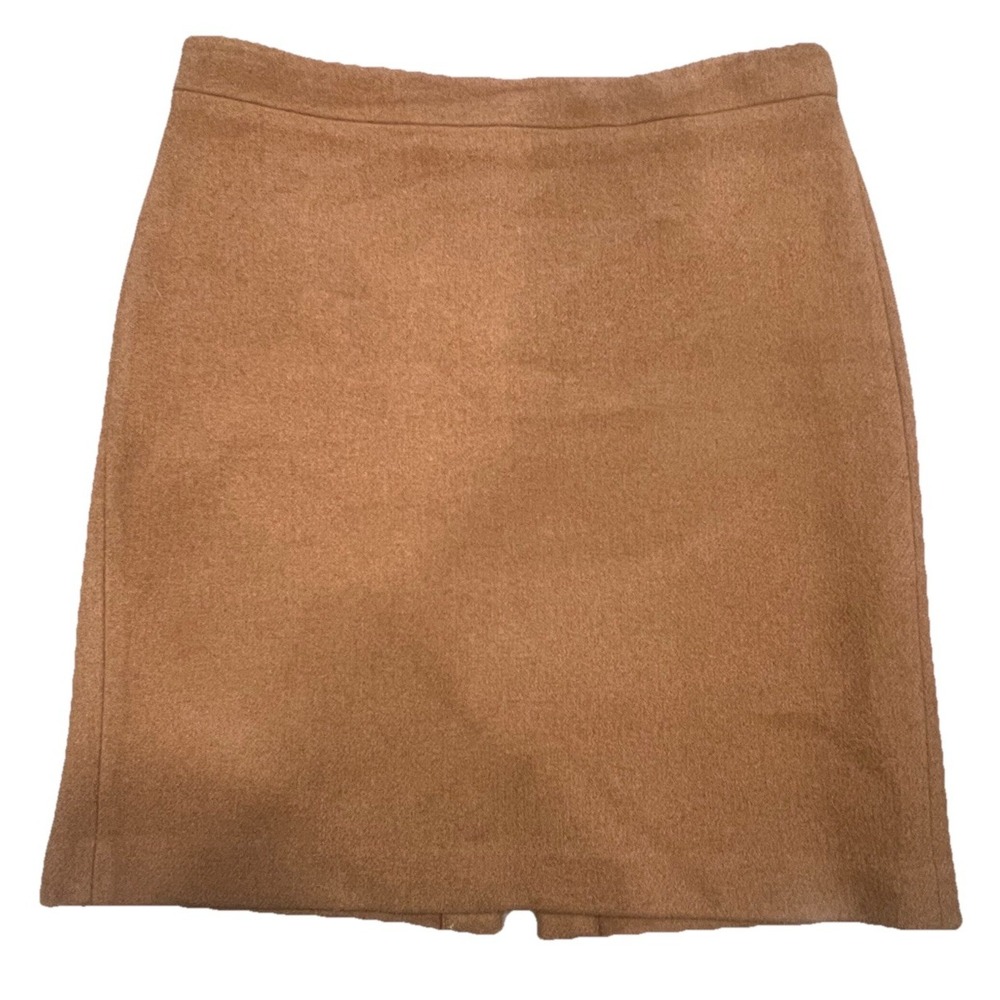 J. Crew Tan Pencil Skirt